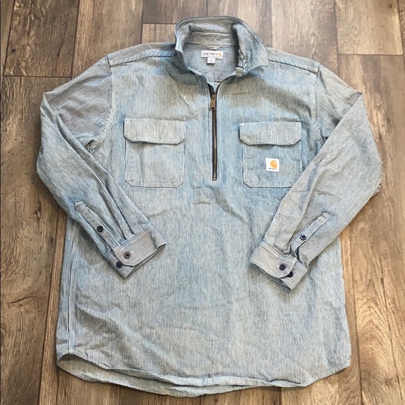 Coats | Carhartt Hickory Stripe 